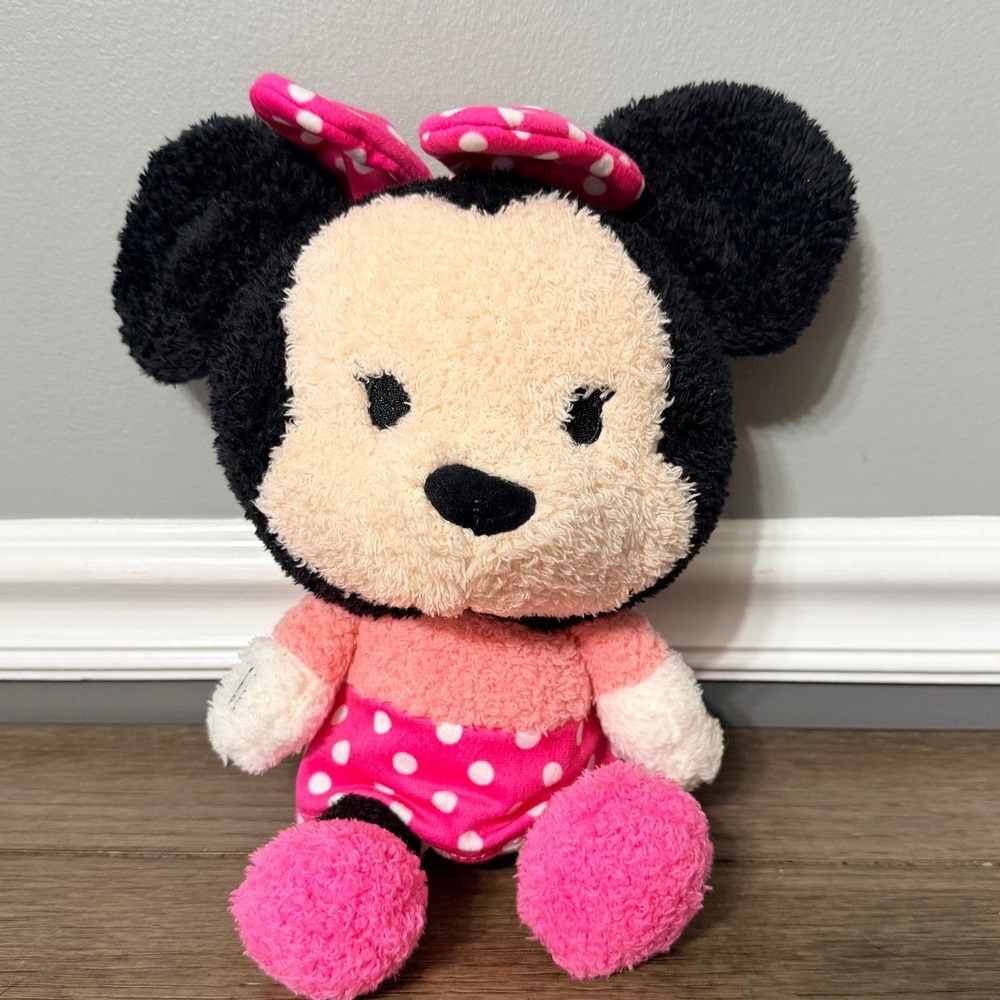 Disney Baby Minnie Mouse Plush Sherpa Stuffed Animal Kids Preferred